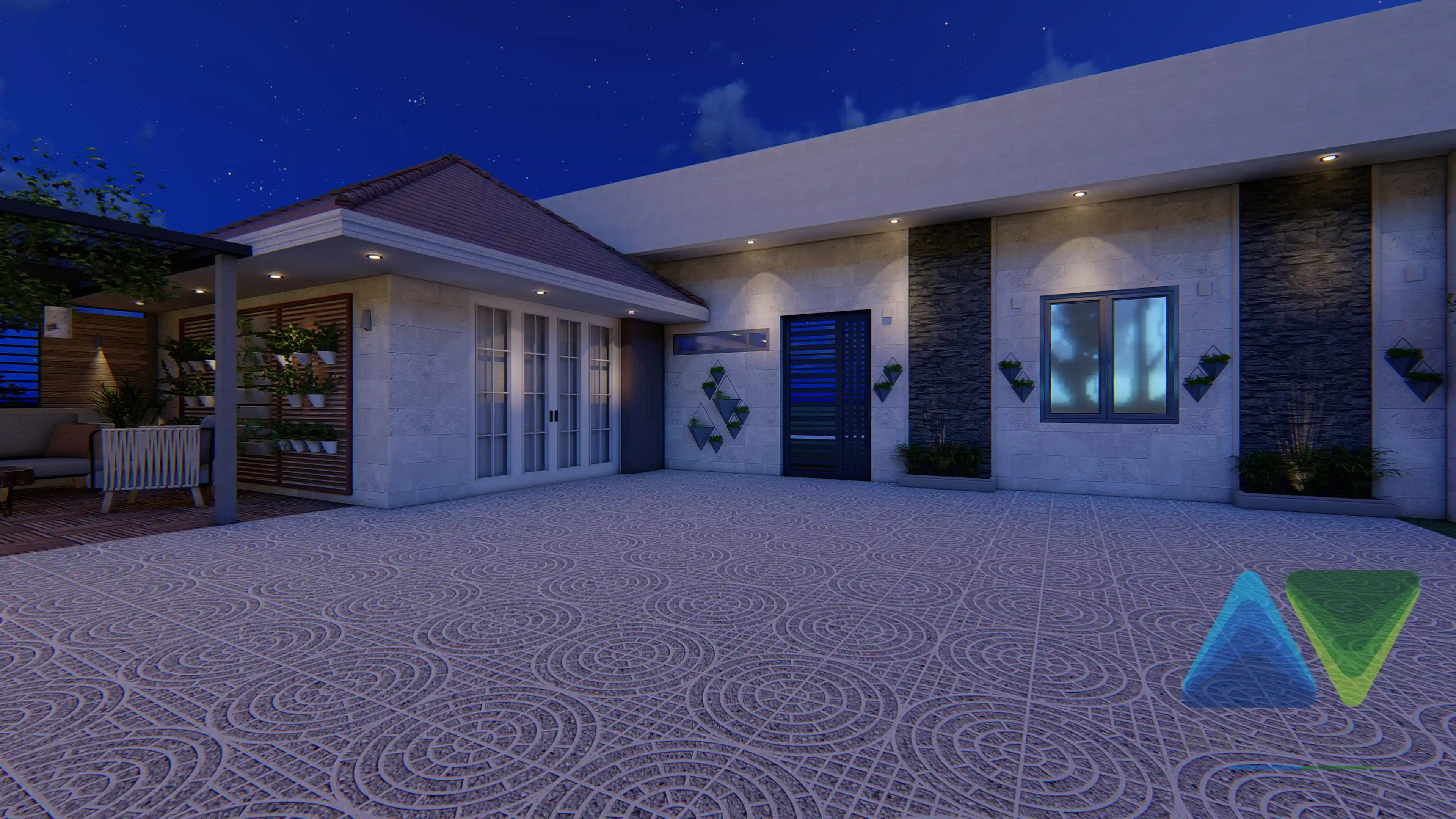 Tapasya Geonka Landscaping Projecte